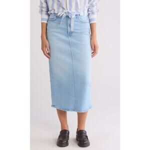 MOTHER The Pencil Pusher Denim Skirt,‎ 28